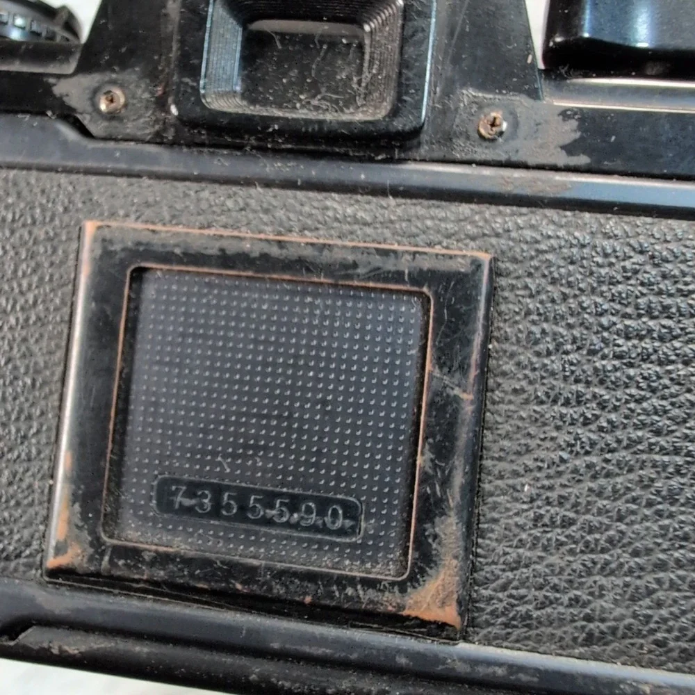 Vintage Nikon EM 35mm Film Camera Multi ‎ Lenses TriStar Filters Case Not Tested